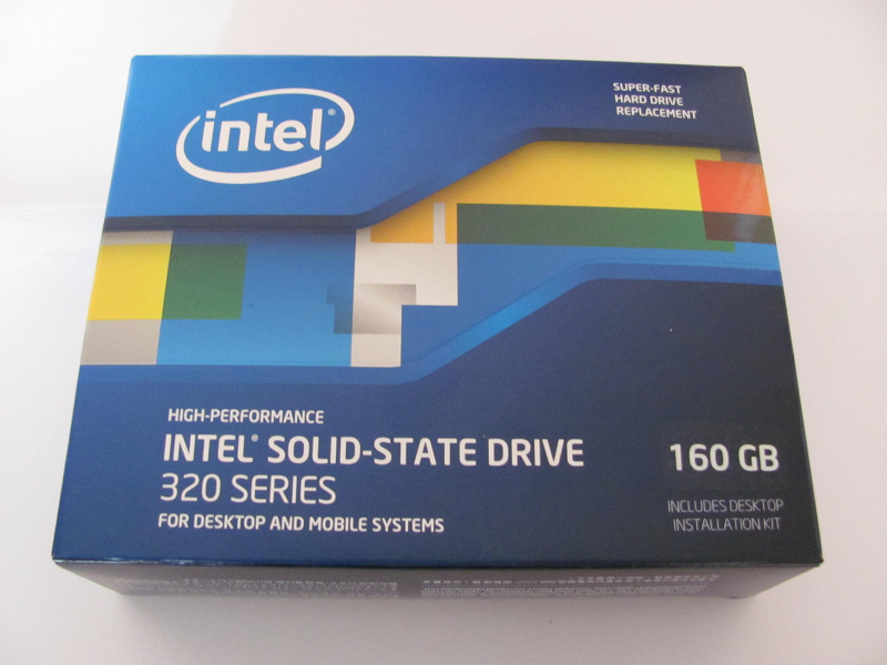 Intel SSD 320 160GB Verpackung