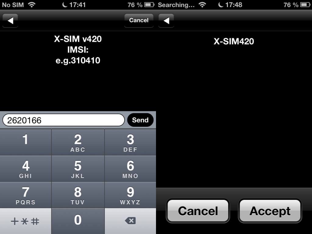 iPhone 4S und iPhone 5 Unlock - Auch mit Vertrag - X-SIM Aktivierung