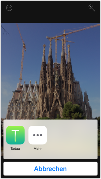 Bildbearbeitungs App für dein iPhone - Appanbindung