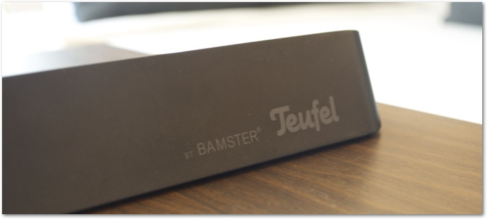 Teufel BT Bamster im Test - Bluetooth Lautsprecher - Design Detail