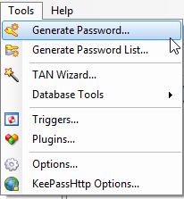 KeePass - Passwort Safe für Windows - Passwort generieren
