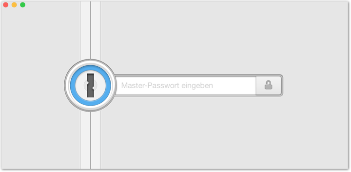 Mac OS - Passwort Manager - Master-Passwort